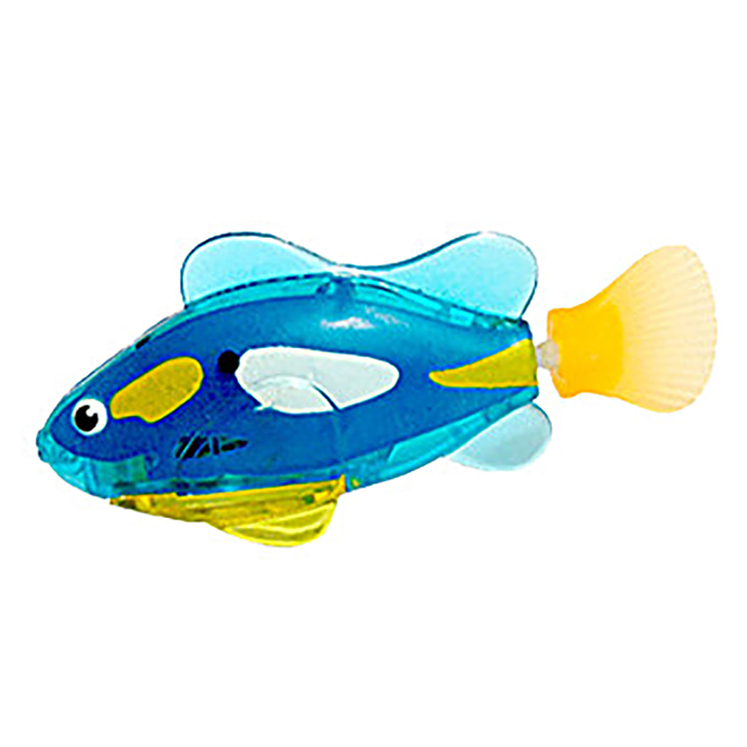 Pet Fish Electronic Cat Toys With Grass LED Light Toys